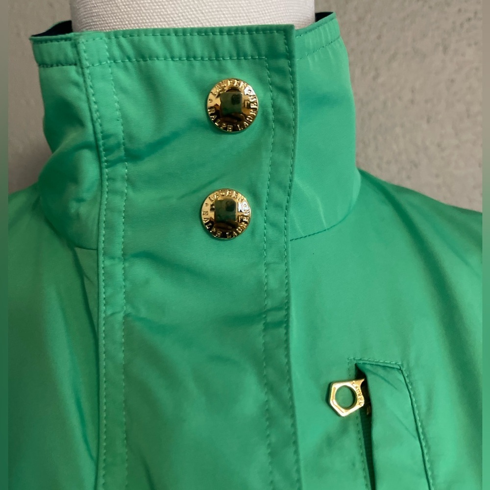 Ralph Lauren Reversible Green and Navy Women's Vest - Picture 7 of 14